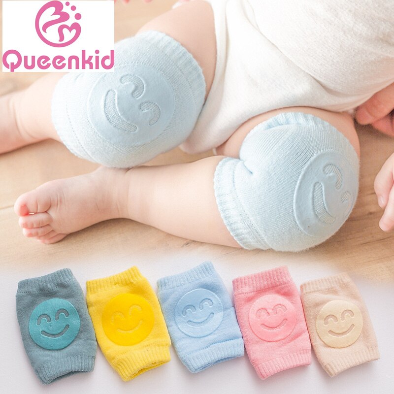 Kids Non Slip Kruipen Elleboog Zuigelingen Peuters Baby Accessoires Glimlach Knee Pads Protector Veiligheid Kneepad Been Warmer Meisjes Jongens