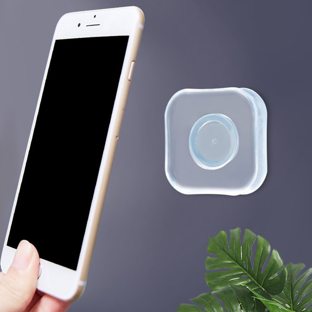 Magische nano rubberen pad mobiele telefoonhouder sticker universele telefoon auto houder geen sporen multifunctionele fixeer gel pads 2 stuks 3