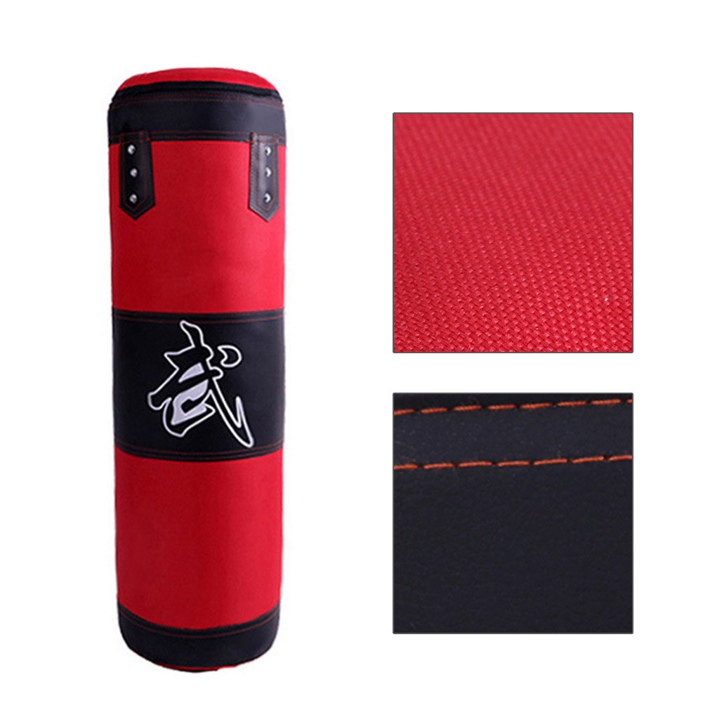 Kickboxing Boxing Punching Bag Sandbag Muay with Gloves Kickboxing Empty Pillar MMA Easy Safety Exercise Accessories