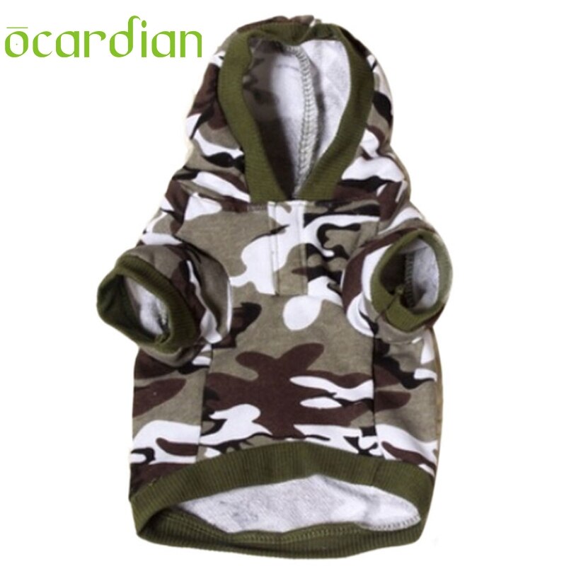 Ocardian goedkope hond kleding t-shirt tee Sweatshirt Camouflage Jassen Hoodies honden huisdieren kleding