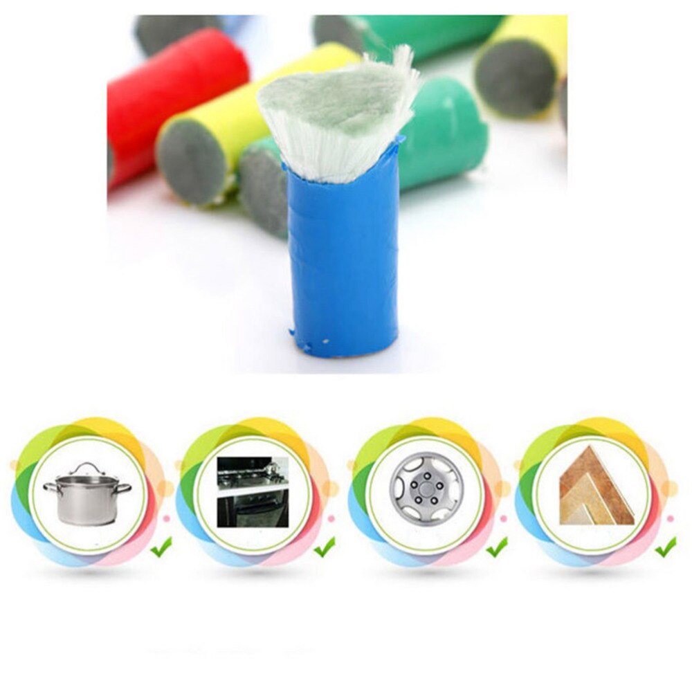 1Pcs Magic Stick Metaal Roest Remover Cleaning Stick Wasborstel Pot Autoruit Reinigingsborstel