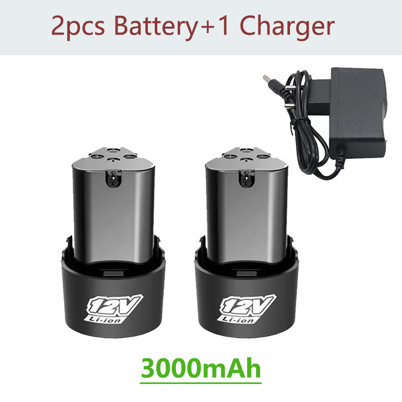 Akumulator litowo-jonowy 12 V do wkrętarki elektrycznej wiertarka elektryczna mini szlifierka kątowa elektronarzędzia UE USA UK AU Wtyczka: Czekolada