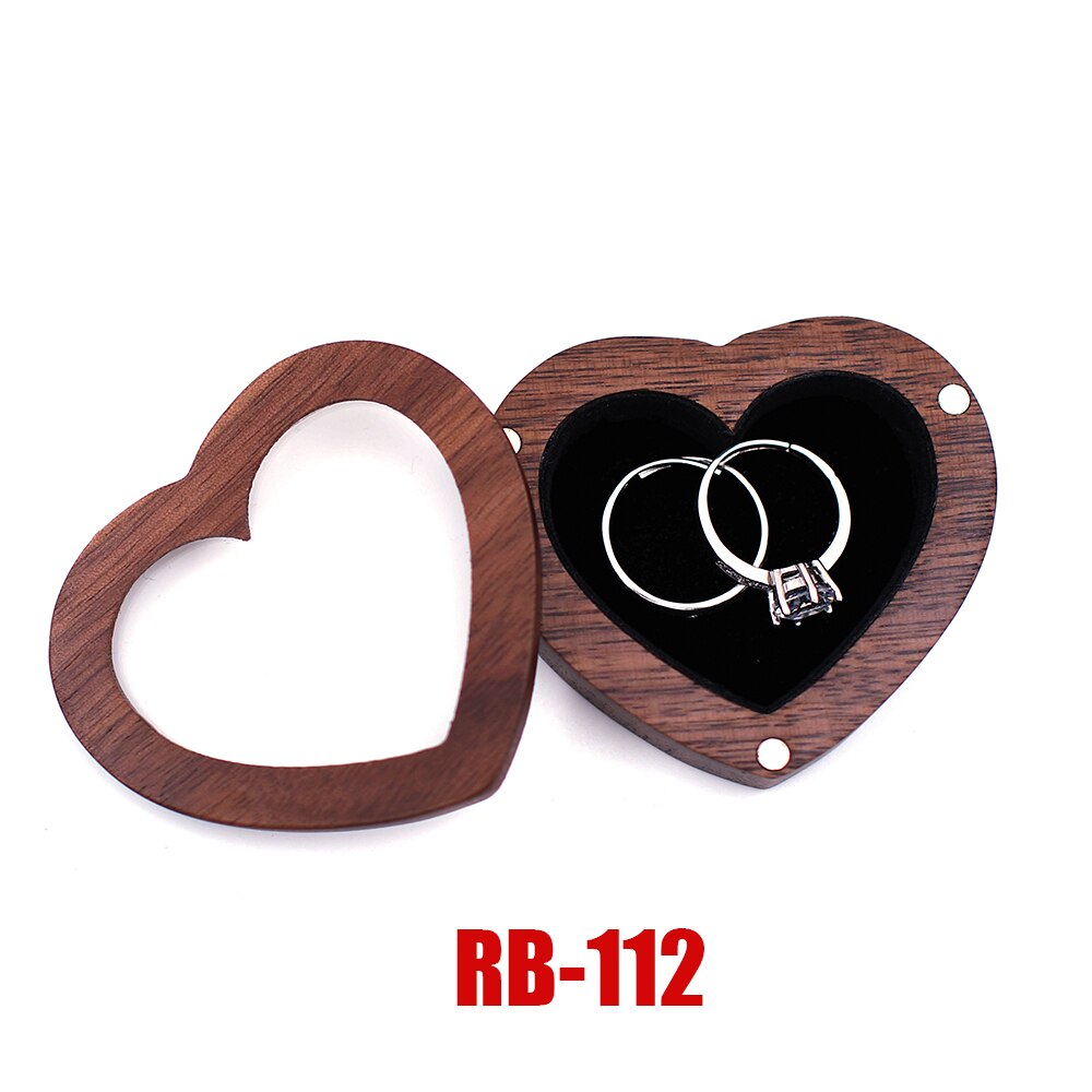 Rustic Wooden Ring Box Custom Wedding Proposal Ring Bearer Box Engraved Wedding Ring Holder, Jewerly Box name: RB112