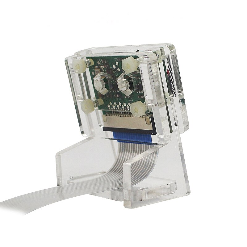 Ov5647 mini kamera akryl hållare transparent webbkamera fäste för hallon  pi 3 kamera: Default Title
