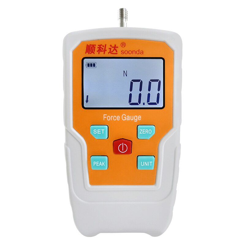 Digital High Precision Force Gauge Meter Push Pull Pressure Spring Dynamometer Testing Machine Tester Range 2-500N Widely Used