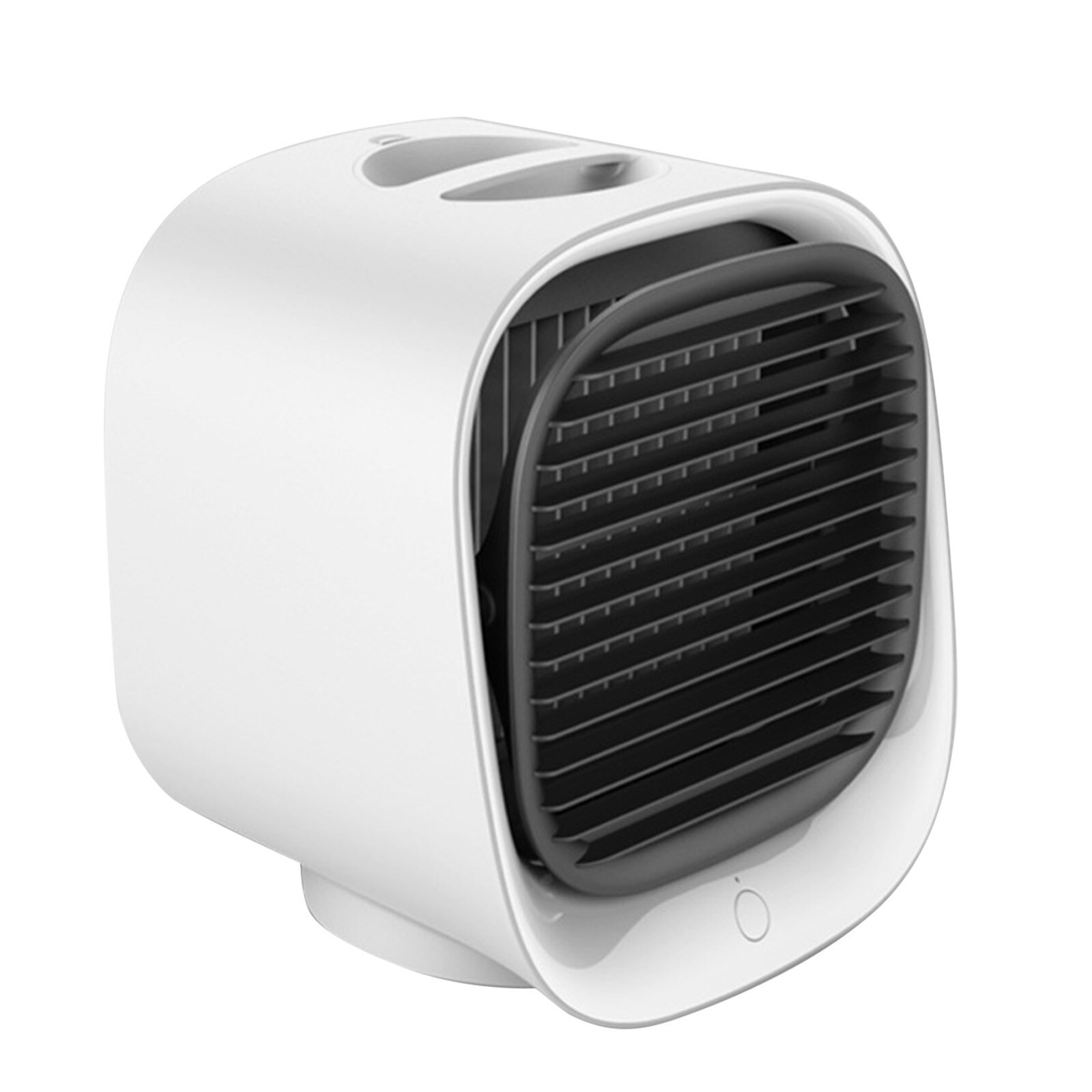 Desktop Air Conditioner Fan Usb Small Cold Air Purifying Humidifying Air Cooler 300ml Water Tank Capacity With Usb Cable Gadgets