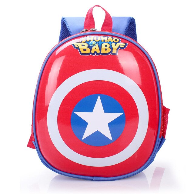 Novo 2019 mochila dos desenhos animados eggshell crianças mochila menino menina do bebê mochila 5-6-7 anos de idade: Default Title