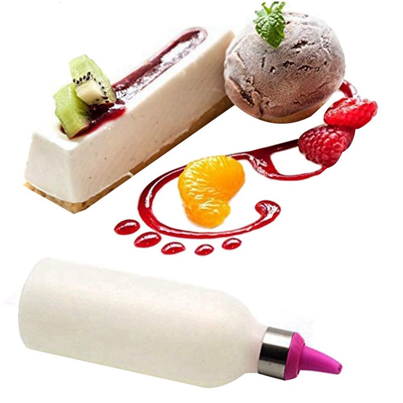 3 Pcs Condiment Squeeze Bottles, Jam Squeeze Bottle & 4 Pack Condiment Squeeze Bottles, Jam Squeeze Bottle