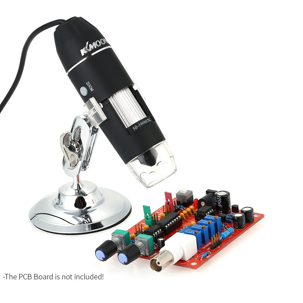1600X USB Digital Mikroskop Lupe mit OTG Funktion Endoskop Kamera 8LED Licht Lupe mit Metall Stand