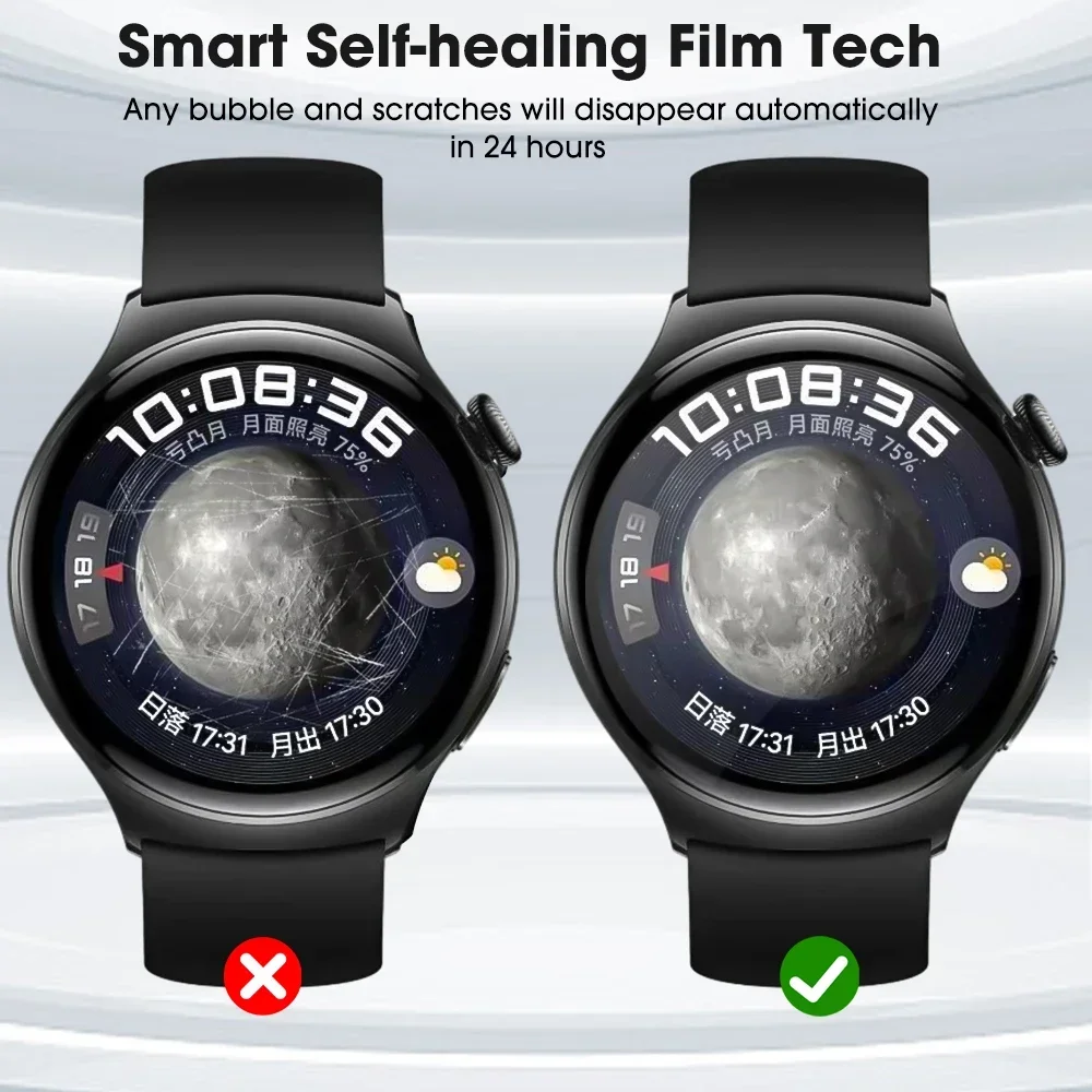 1-10pcs Hydrogel Film for Huawei WATCH 4 Soft TPU Screen Protectors for Huawei WATCH 4 Pro Smartwatch HD Protective Films