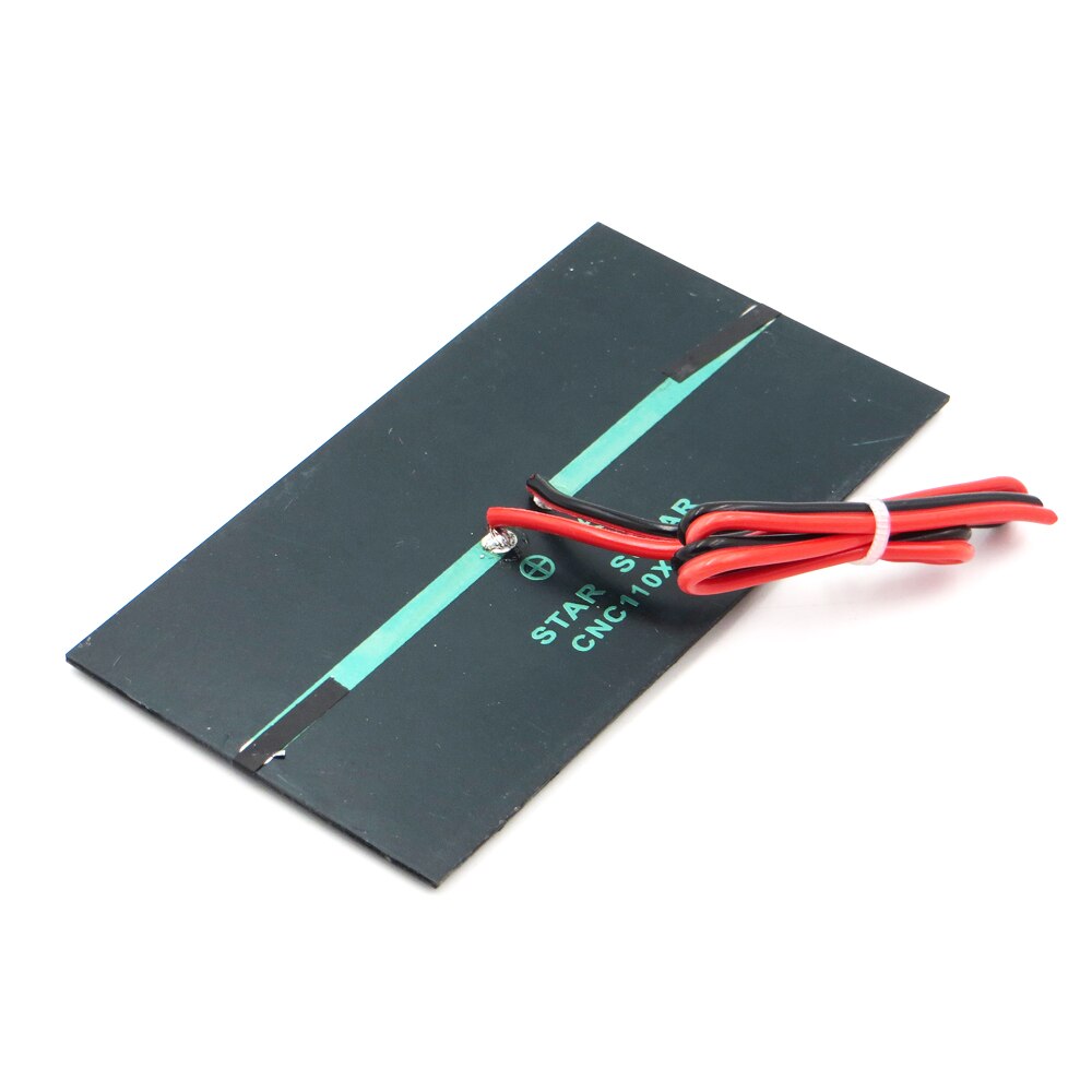 166ma 6v 1 watin pieni aurinkopaneeli monikiteinen pii diy akkulaturimoduuli mini aurinkokenno lanka lelu