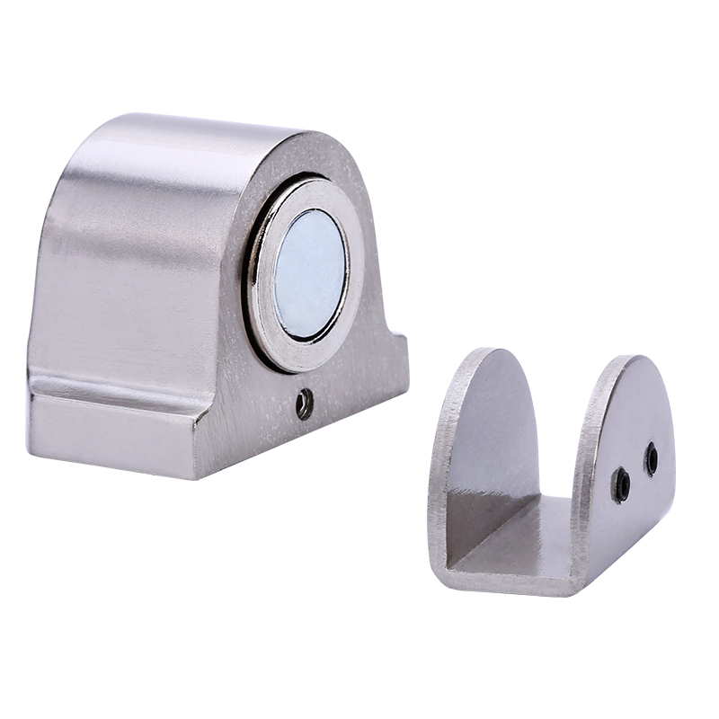 1 Magneet Glazen Deur Stop Rvs Deurstopper Magnetische Deur Houder Wc Glas Deur Deurstop Meubels Hardware Tool