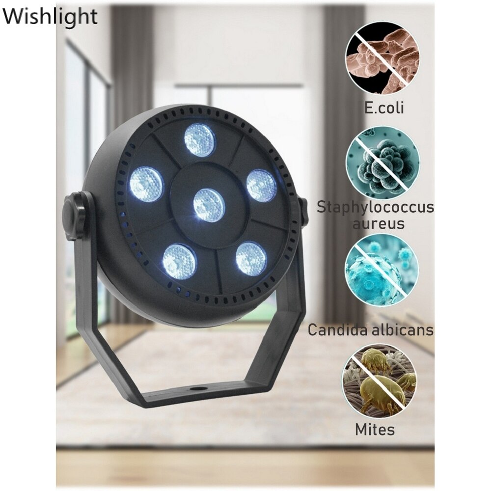 Disinfection UV Lamp LED Ultraviolet Sterilization Germicidal Bacterial Disinfect Light Ozone Light Home BedRoom Lamp