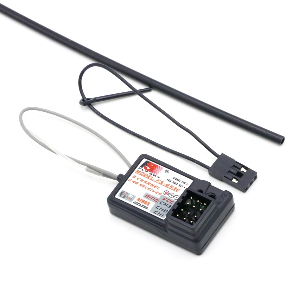 Receptor de control remoto Flysky FS-GR3F/FS-GR3E, 3CH, 2,4 Ghz, GT3B GR3C, actualización para FS GT3 GT2,