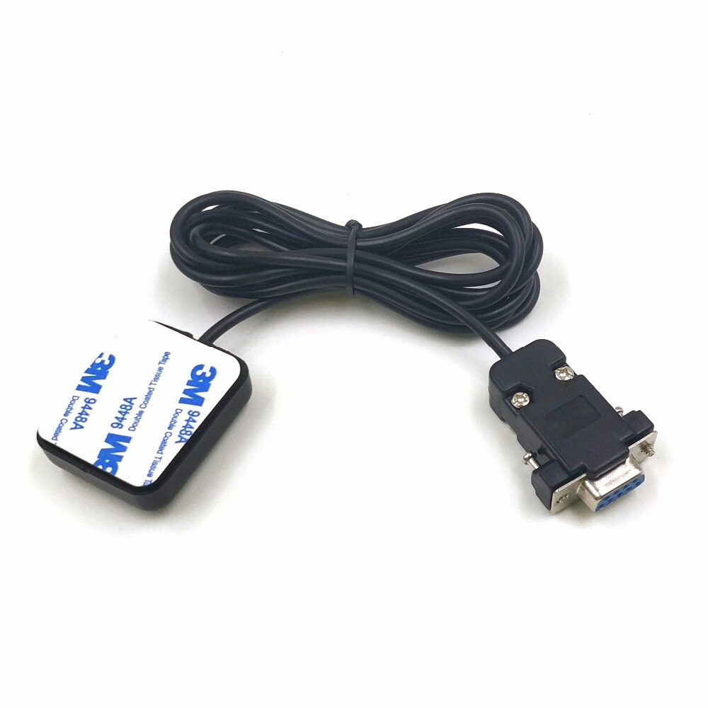 5.0V RS-232 DB9 female connector RS232 GPS receiver,9600bps,NMEA-0183 protocol,4M FLASH,with GPS module and antenna,BS-72D