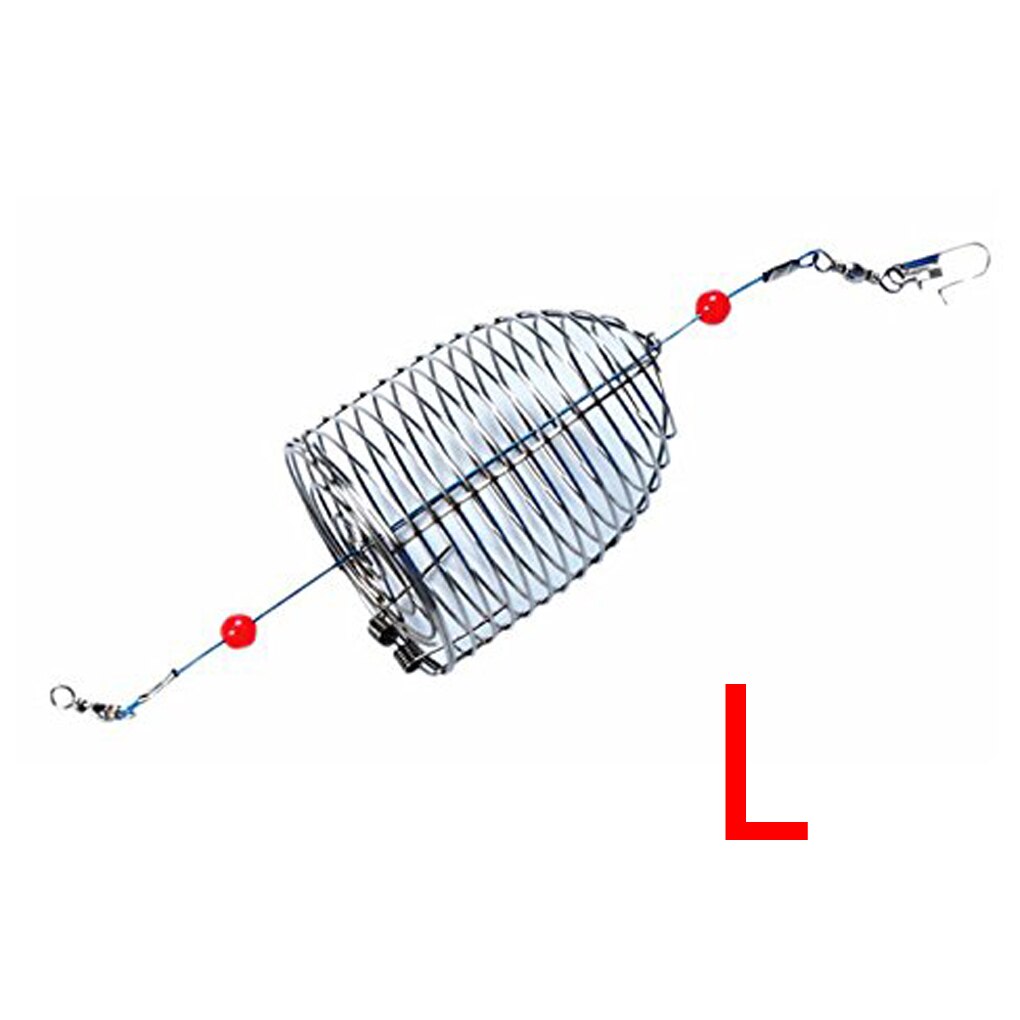 Fishing Bait Cage - Stainless Steel Small Fishing Bait Cage - This Is Essential Tackle For Every Angler: L