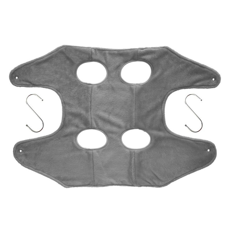 Katten Honden Hangmat Te Trim Nail Clip Snijden Pet Grooming Bad Handdoek Wassen Droog Deken Controle Puppy Terughoudendheid Tas Helper gereedschap: Grey / Small (65 X 48CM)