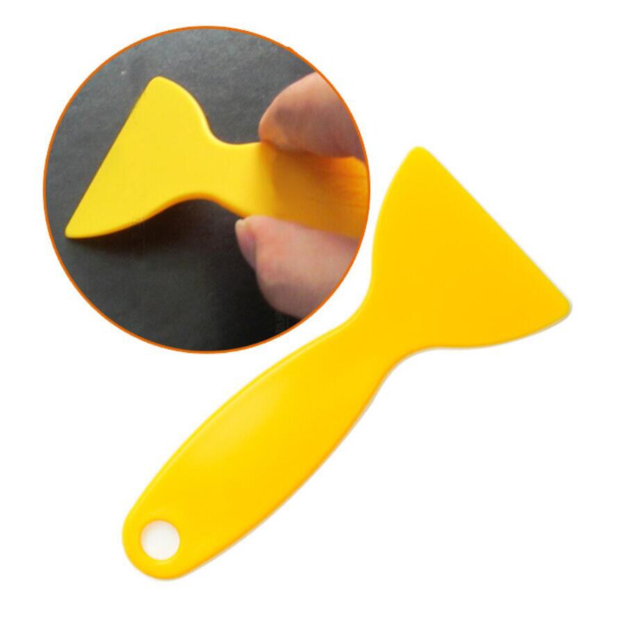 5pcs Plastic Scraper Ice Cleaning Sticker Film Installation Tool Window Windshield Snow Shovel Glass Water Remove Wiper Squeegee