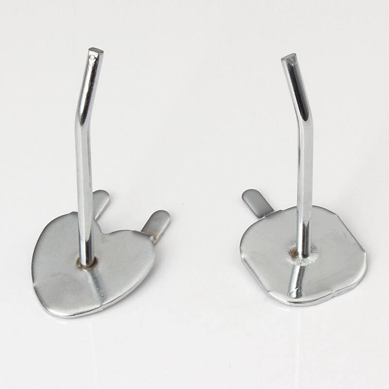 5pcs Display Hooks Single Line Cold-rolled Steel Pegboard Hooks 50/100/150/200mm Hook for Supermarket Shop Wire Dia.3.5mm