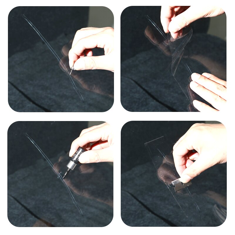 DIY Car Windshield Repair Kit Glass Windscreen Restore Repairing Tools Set Big Chip Crack Repairing Car Auto Kit