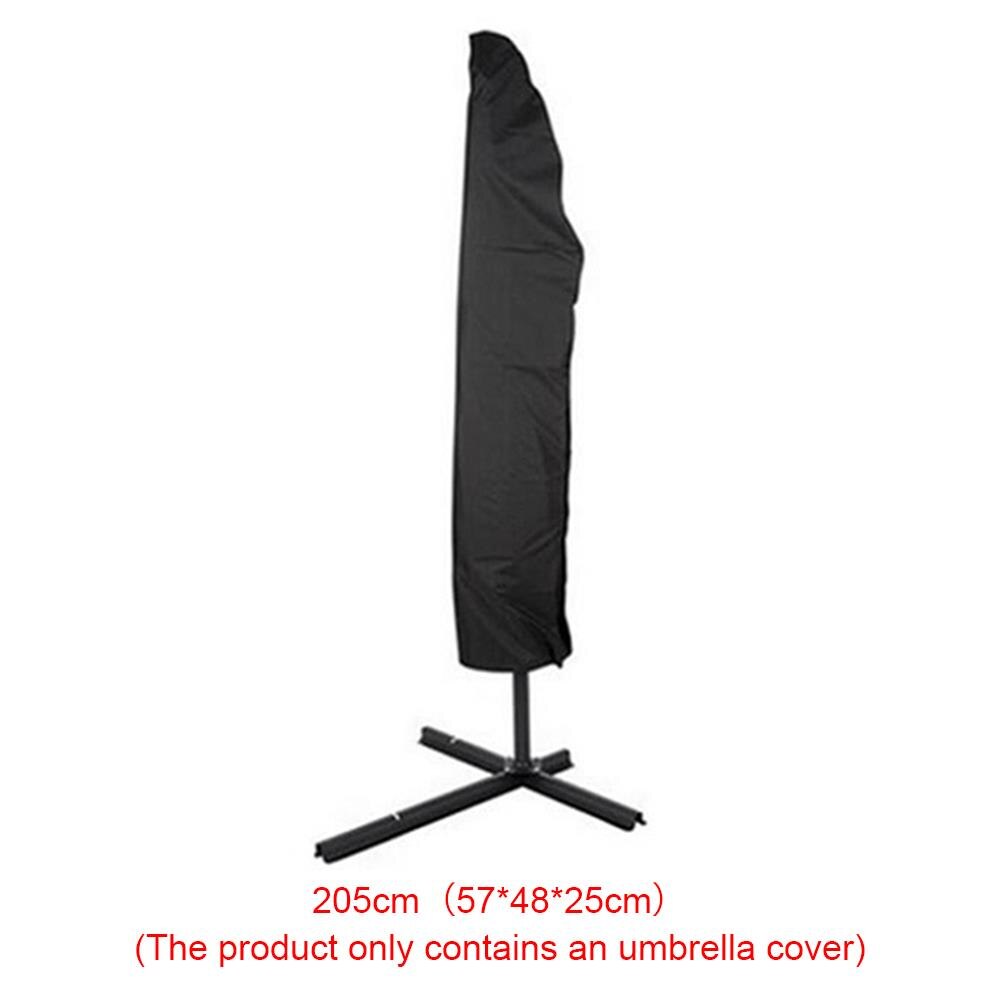Large Parasol Cover Sunshade Umbrella Cover Parasol Umbrella Cover Banana Umbrella Cover 280Cm /265Cm /205Cm 210D Oxford Cloth: 205CM