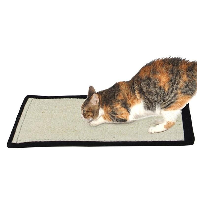 Cat Scratch Board Pad Grinding Nails Interactive Protecting Furniture Cat Toy Large Size Cat Scratcher Toy Cardboard