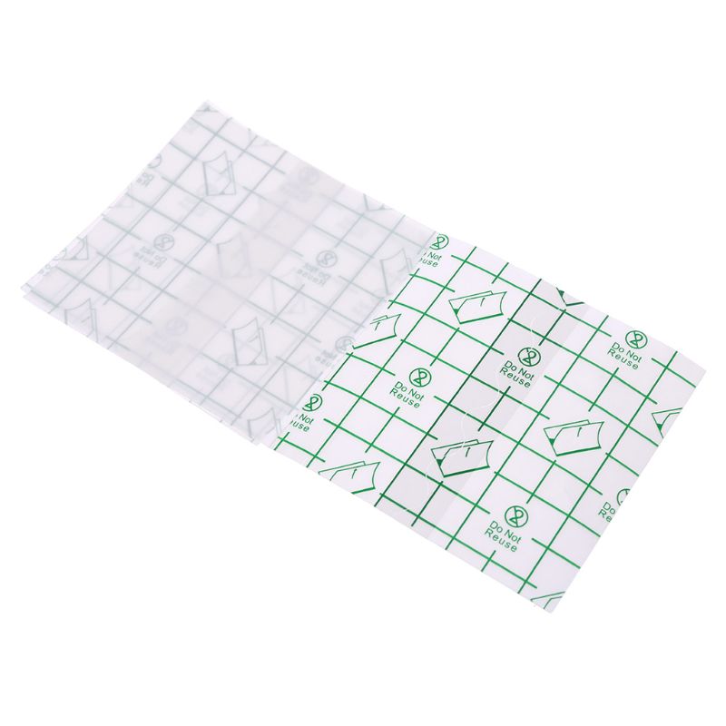 20Pcs/Lot 8*8cm Waterproof Tape Plaster Fixation Tape Breathable Antiallergic