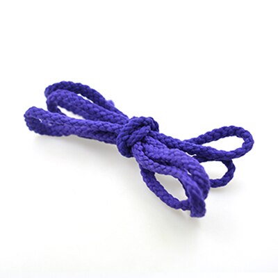 Corde en fibre de polyester, haute résistance, 4mm, 30 couleurs, pour bricolage, fait à la main, accessoires pour la maison, projets artisanaux,: purple 500