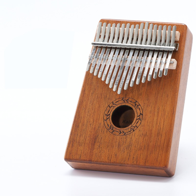 17 Keys Kalimba Mahogany Thumb Piano 17 Key Music Keyboard High Wooden African Kalimba Finger Piano