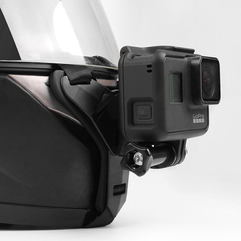 Full Face Helm Kin Mount Houder Voor Gopro Hero 8 7 5 Sjcam Motorhelm Chin Stand Camera Accessoires Voor go Pro Hero 9