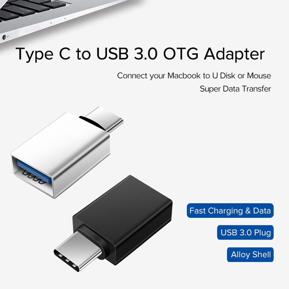 Type-C To USB 3.0 OTG Cable Adapter Type C Adapter For Xiaomi 9 Huawei Honor OTG Adapter