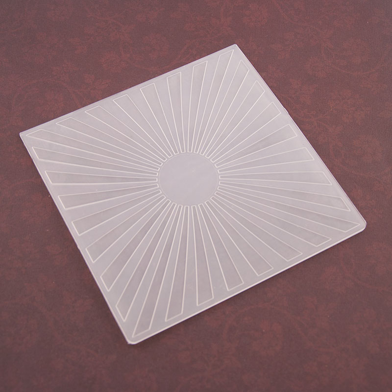 Sol solskin prægning mapper plast skabelon stencil til diy scrapbooking gør fotoalbum papir kort håndværk indretning forsyninger