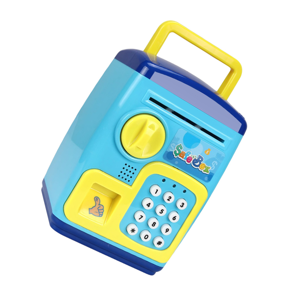 1 set of Electronic Piggy Bank Cartoon Deposit Box Interesting Safe Box