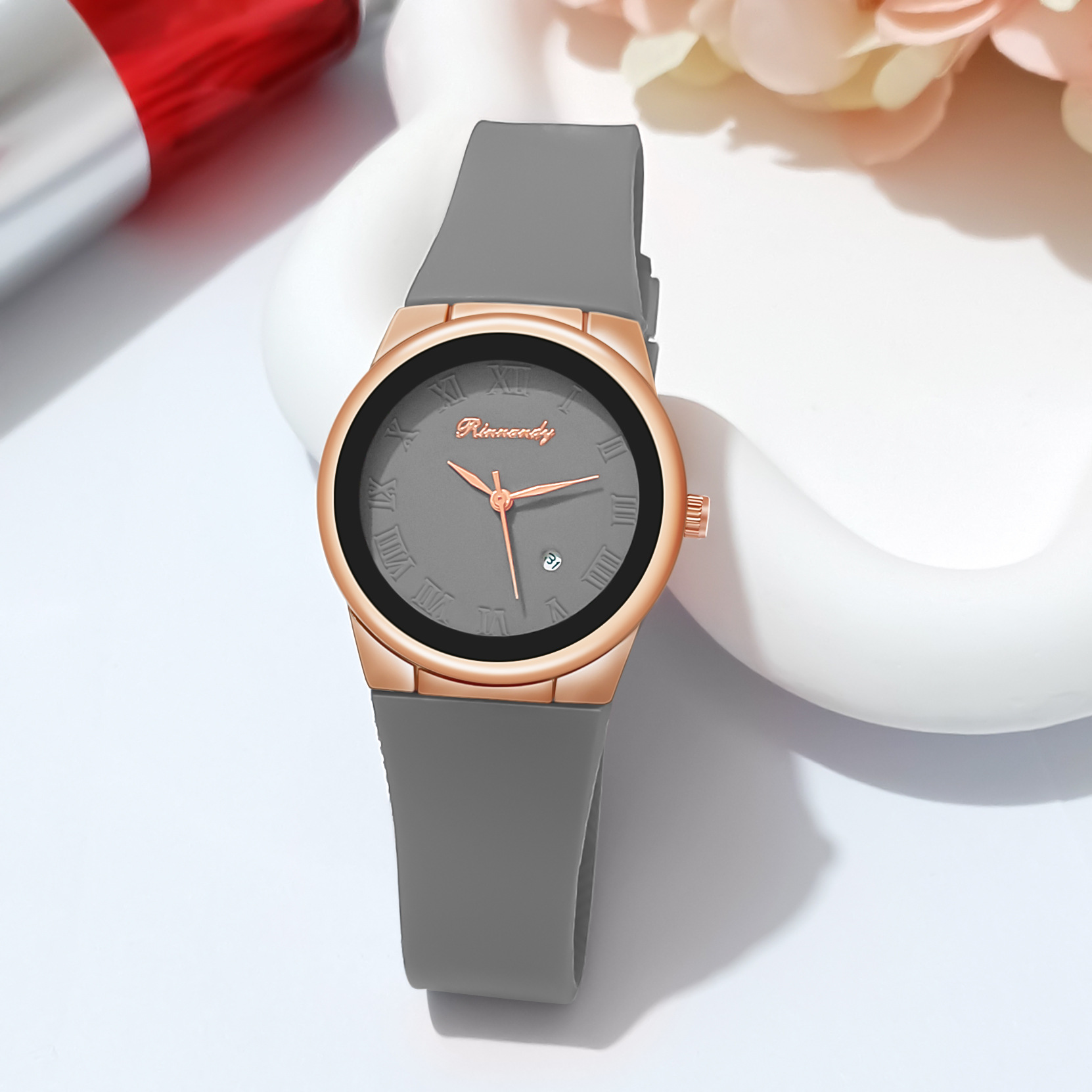Watches Women Quartz Watch Sports Silicone Strap Ladies Wristwatches Calendar Clock Relogios Feminino Montre Femmes