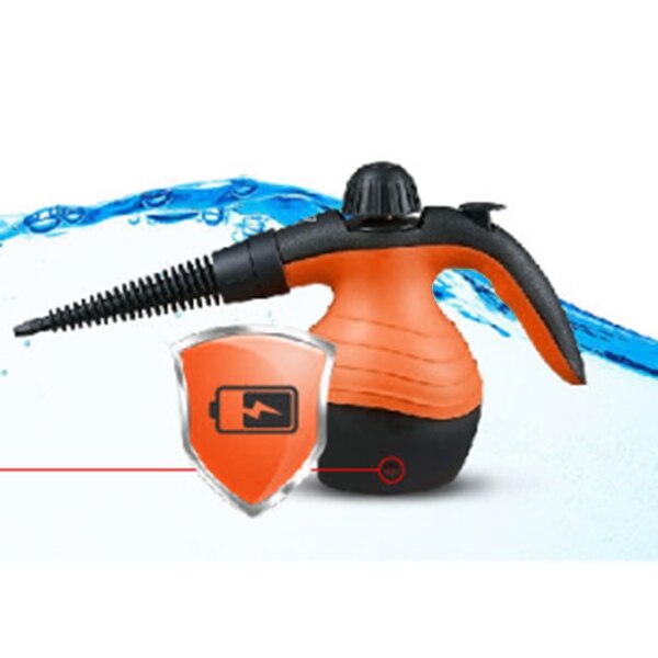 9-Piece Hand-Held Steam Cleaner Multi-Function Steam Cleaner Pressurized Household Steam Boiler for Decontamination