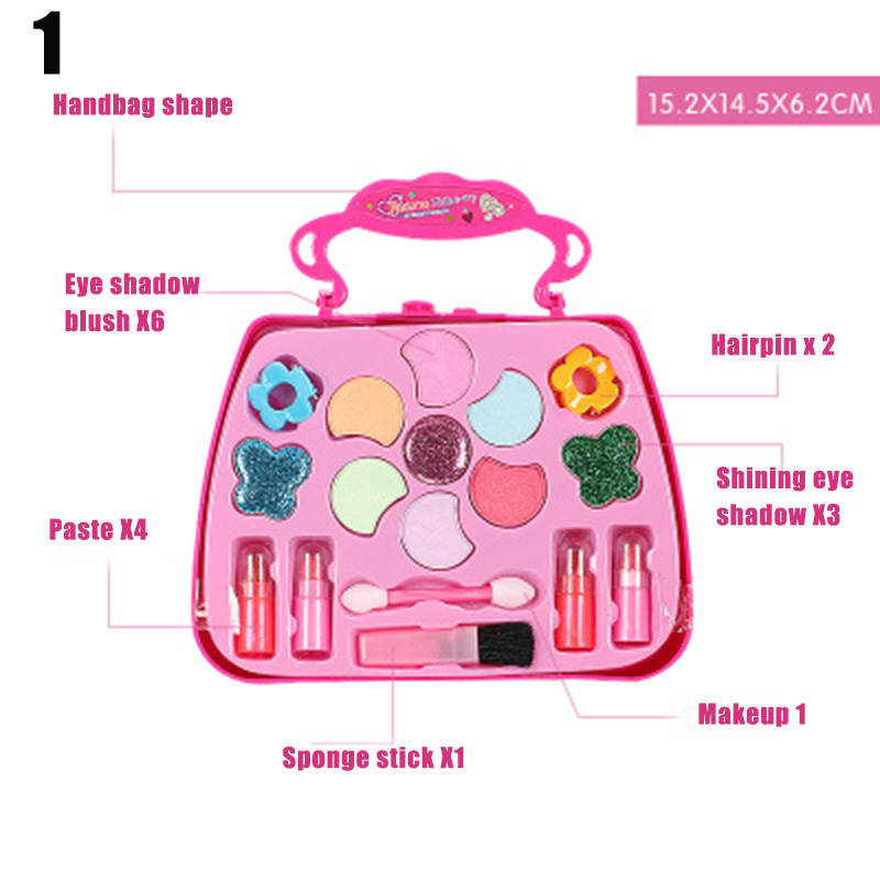 Spielhaus mädchen spielzeug kosmetikkoffer spielzeug haartrockner schminktasche rollenspieltasche: 1