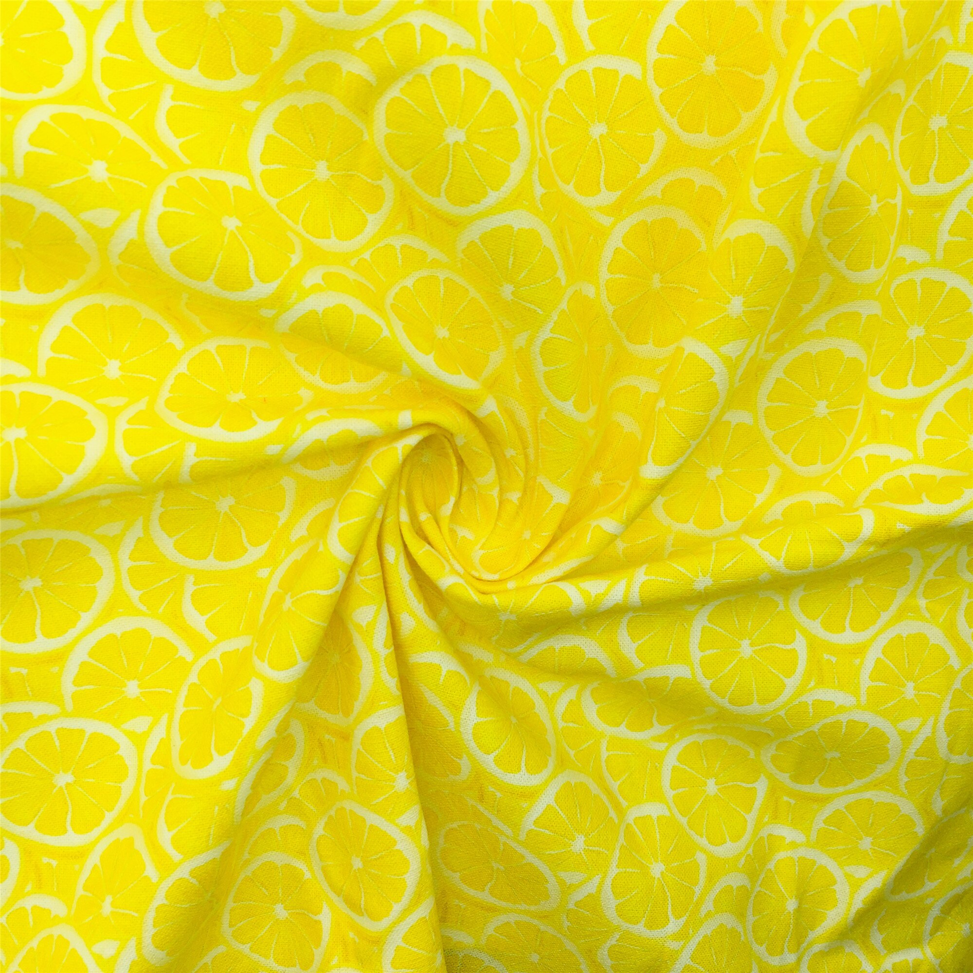 50*145cm Lemon Series 100% Cotton Fabric Patchwork Sewing Quilting Fabrics Needlework For Tissue DIY Cloth Sewing,1Yc17211: 1111939