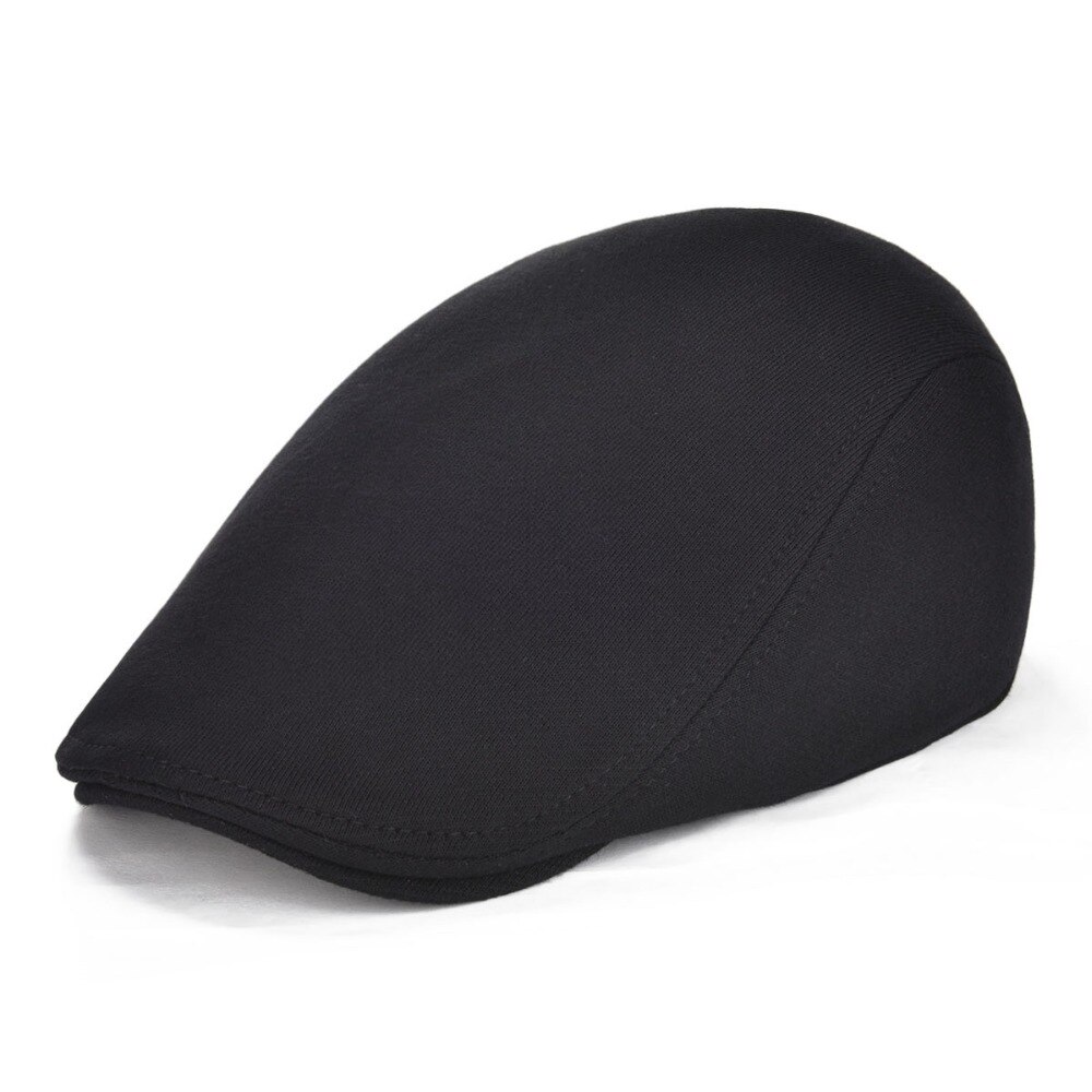 VOBOOM – casquette plate en coton pour homme et femme, chapeau de chauffeur de taxi, Vintage, doux, décontracté, boulanger, livreur de journaux
