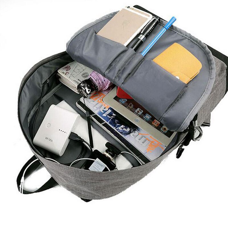 Senkey Style Men Backpack Student School Bags For Teenagers backpack Men Travel USB Charging Computer Bag