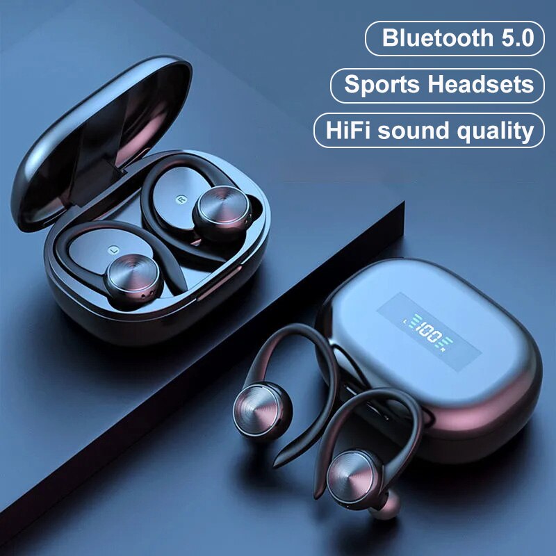Cuffie impermeabili Bluetooth good TWS Bass cuffie Stereo senza fili reali auricolari sportivi