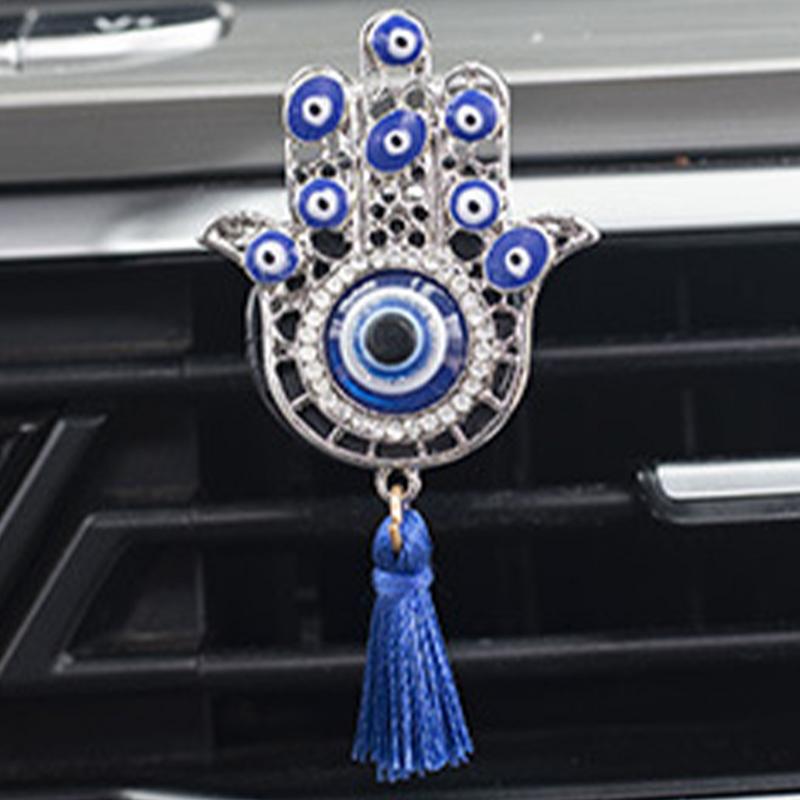 Aromatherapy Diffuser Vent Clip Devil's Eye Auto Air Vent Air Freshener Clip Mysterious And Fashionable Interior Decor