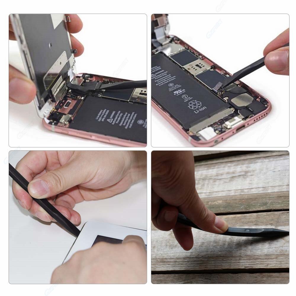 3PCS Anti-static Pry Spudger Kit Carbon Fiber Nylon Spudger Set For iPhone Cell Phone Smart Tablet Disassembly Repair Tools Kit