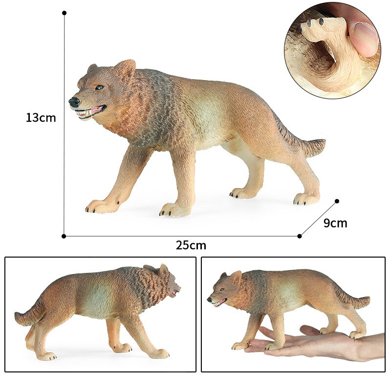 Wilden Dschungel Zoo Ebene Wolf Elefanten Dinosaurier Nashorn Schildkröte Aktion-figuren Sammlung TPR Modell Pädagogisches spielzeug für freundlicher