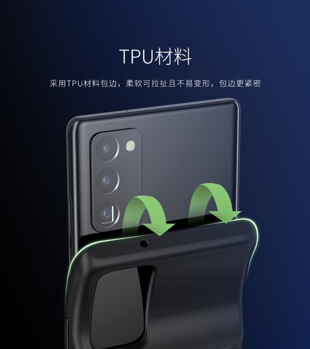Batterij Case 6000Mah Snel Opladen Voor Samsung Galaxy Note 20 Ultra Extended Batterij Oplader Beschermhoes