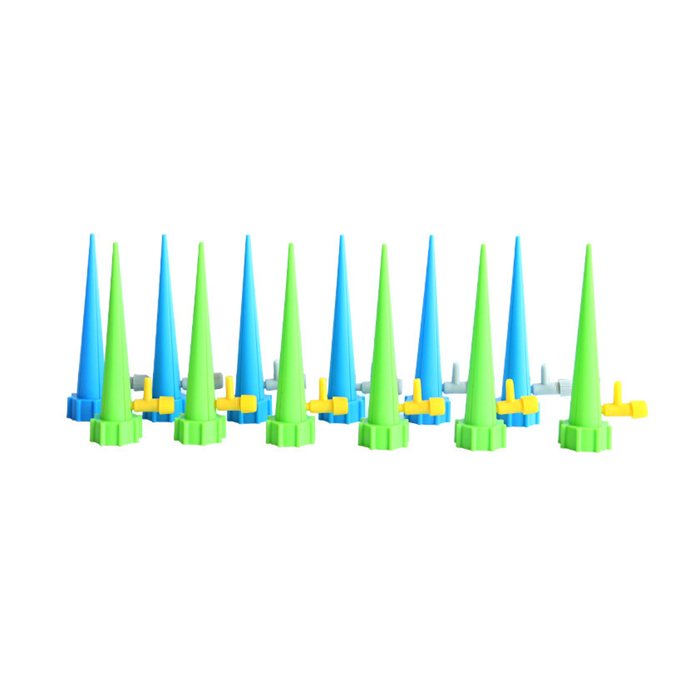 12Pcs Automatische Self-Watering Apparaat Spikes Bloem Plant Irrigatie Tool Verstelbare Water Spray Tips