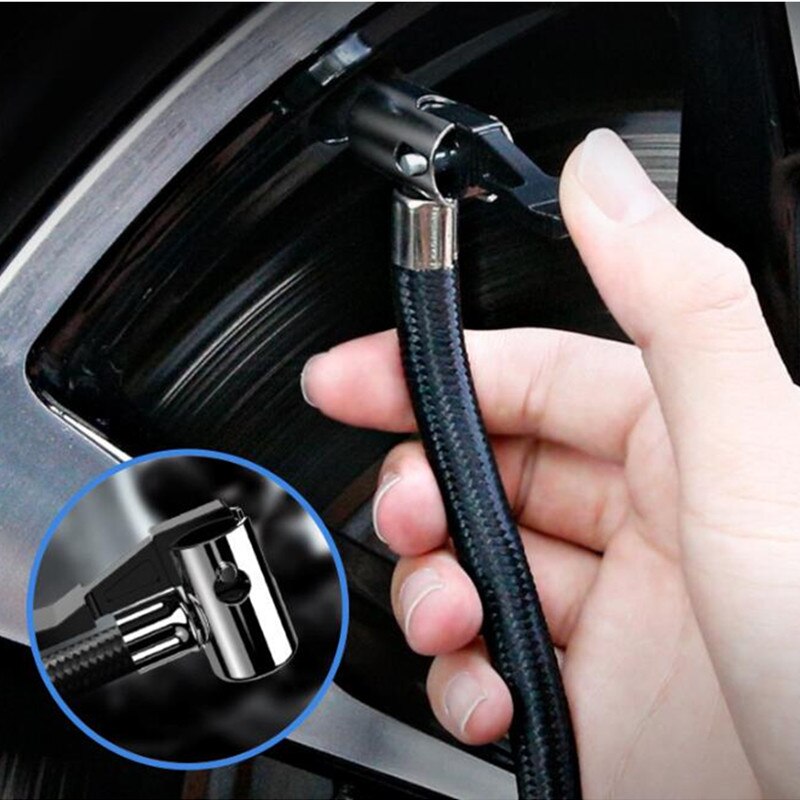 Portable Air Compressor Pump 12V Car Tire Inflator Digital Screen Tyre Inflador For Car Motorcycle LED Light Tire Compresseur