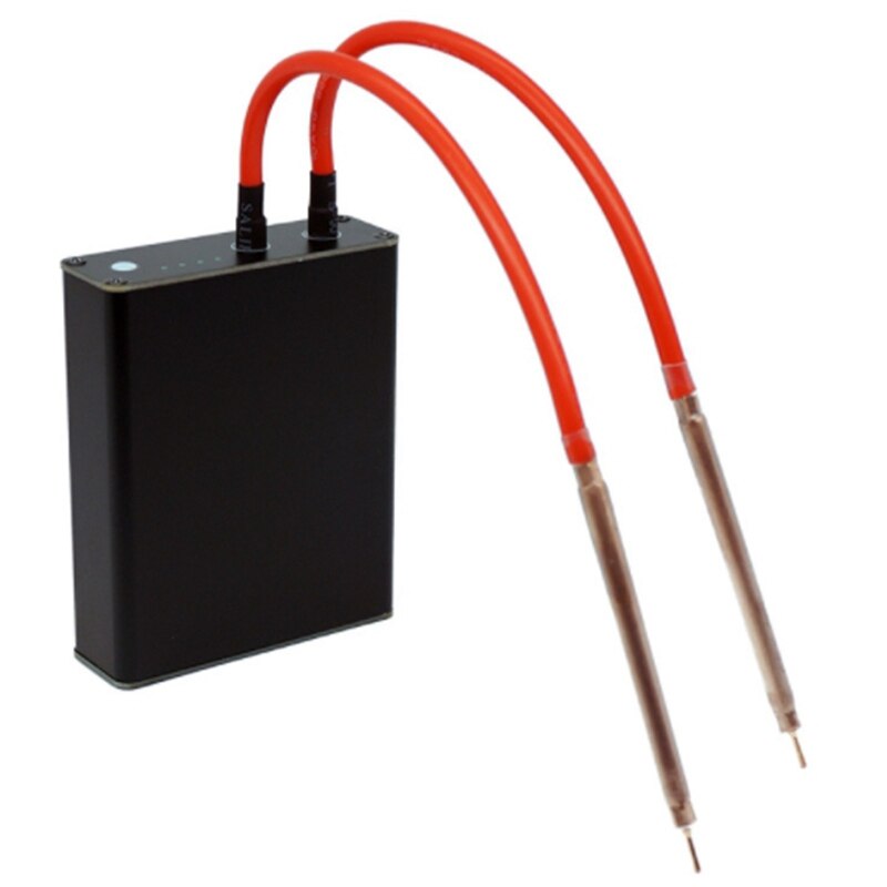 Draagbare Diy Mini Puntlassen Machine Met Quick-Release Pennen En 2 Batterij, Met Outshell Type-C