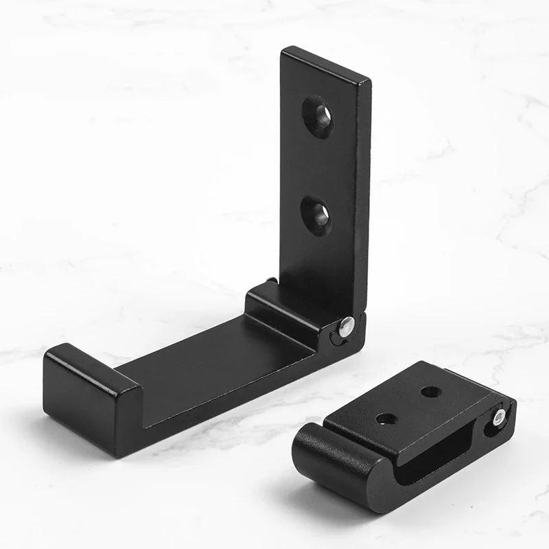 1/5/10 Stuks Opvouwbare Haken Muur Deur Kledinghaken Aluminium Roestvrij Muur Hanger Kleding Jas handdoek Kapstokken