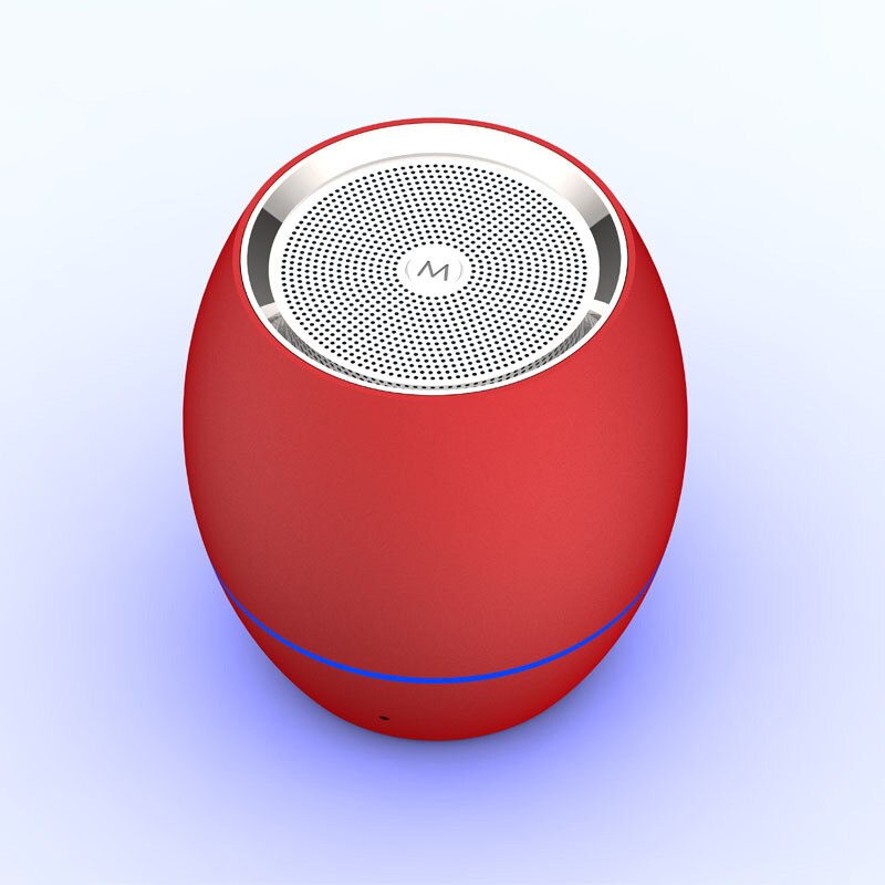 Draadloze Bluetooth Speaker Mini Telefoon Kleine Geluid Super Subwoofer Home Card Speaker: Rood