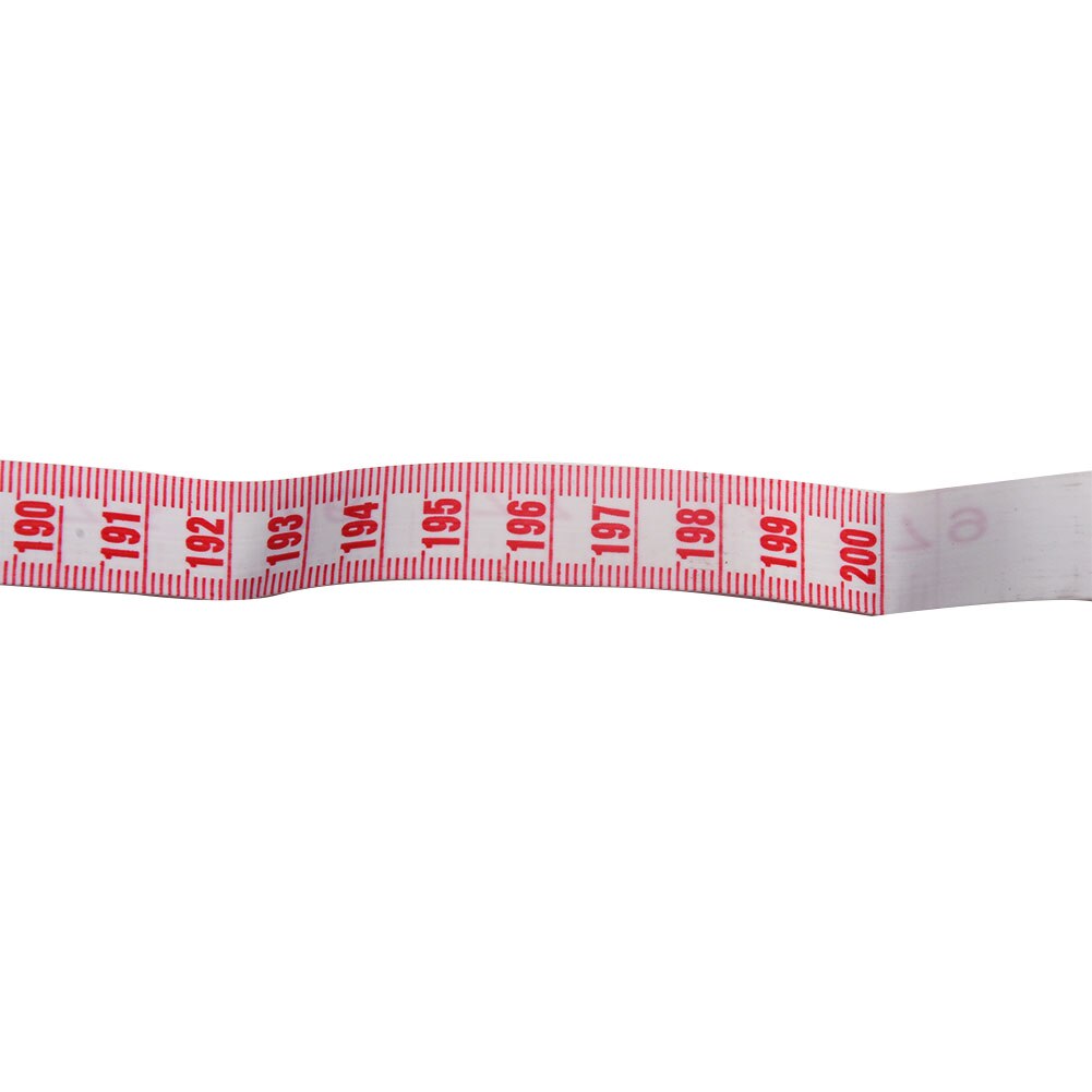 Portable 79inch/200cm Body Measuring Ruler Sewing Cloth Tailor Tape Measure Soft Flat Double-sided Soft Tape Measure Ruler